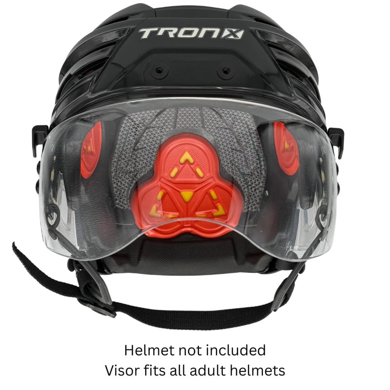 TronX S50 Pro Hockey Helmet Clear Visor (Anti-Scratch/Anti-Fog) CE Certified - Image 3